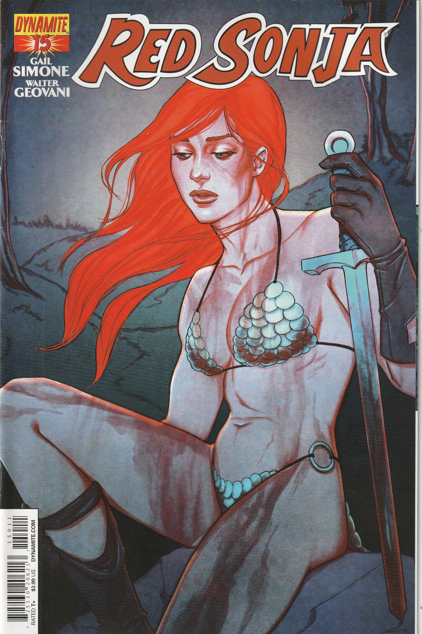 Red Sonja #15 (2015) - Gail Simone, Jenny Frison Main Cover