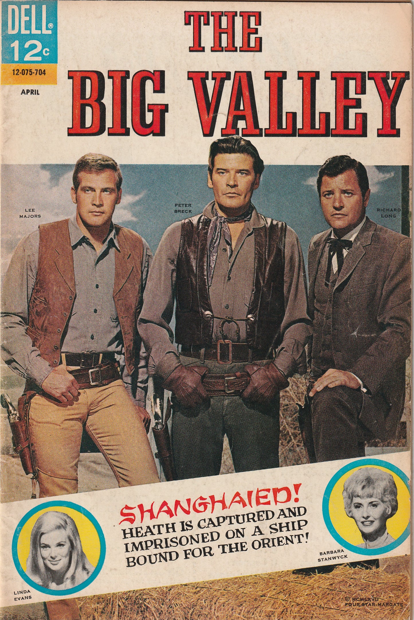 The Big Valley #4 (1967) - Photo cover