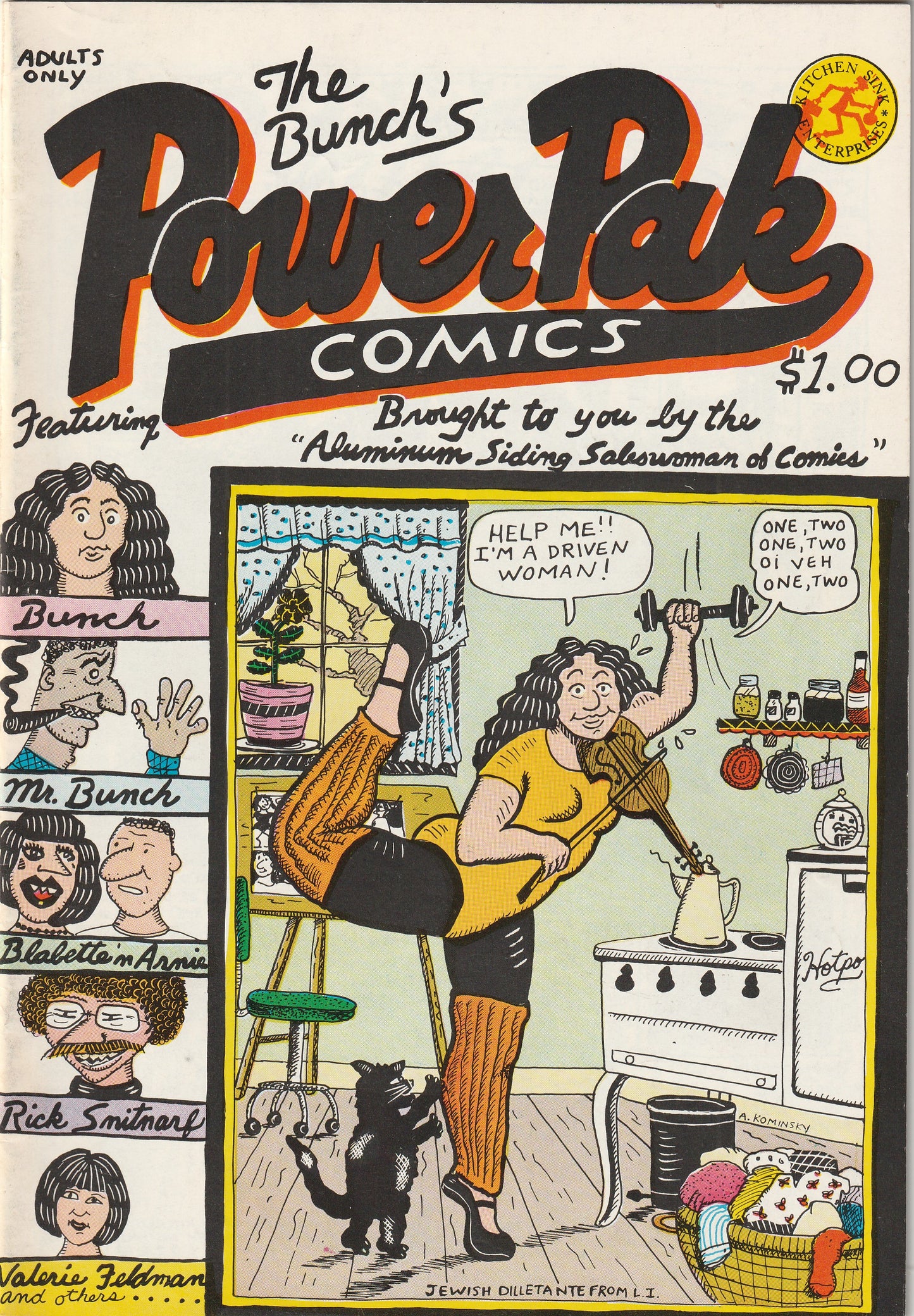 The Bunch's Power Pak Comics (1979) - Aline Kominsky-Crumb