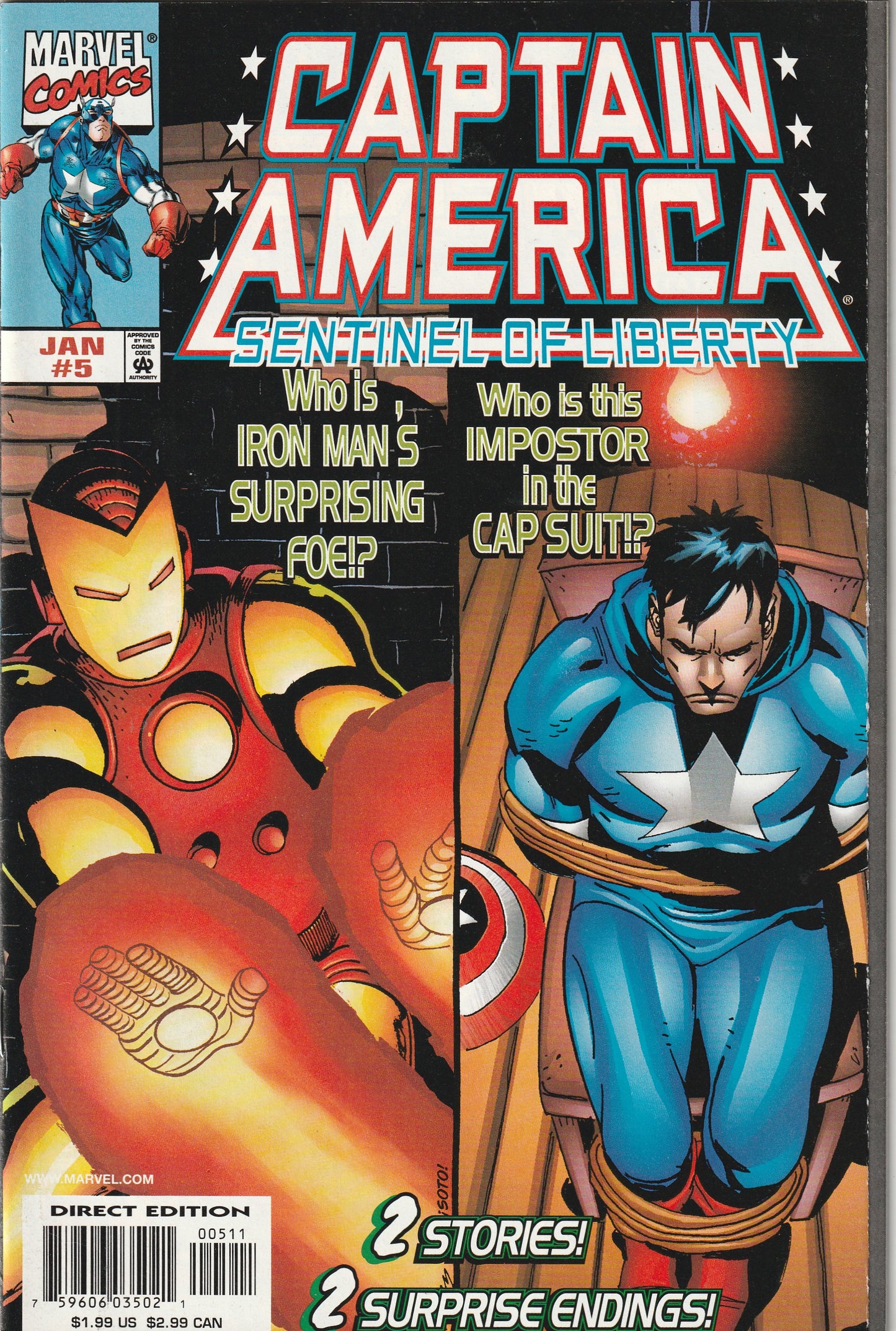 Captain America: Sentinel of Liberty #5 (1999)