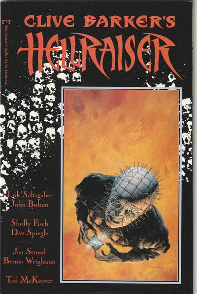 Clive Barker's Hellraiser #1 (1989) - 1st cover only appearance of Pinhead