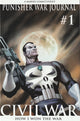 Punisher War Journal #1 (2007) - 2nd Print Ariel Olivetti Variant Cover