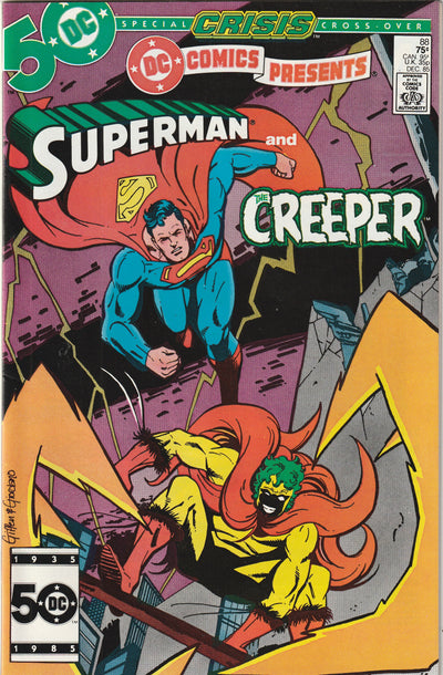 DC Comics Presents #88 (1985) - Superman and The Creeper