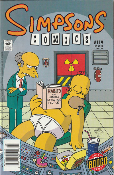 Simpsons Comics #119 (2006)