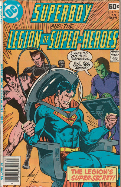 Superboy and the Legion of Super-Heroes #235 (1978) - Giant Sized