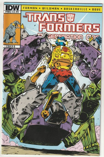 TransFormers: Regeneration One #90 (2013) - Cover B