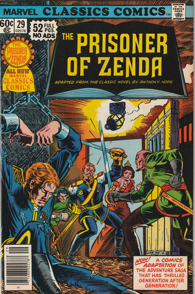 Marvel Classics Comics #29 (1977) - The Prisoner of Zenda