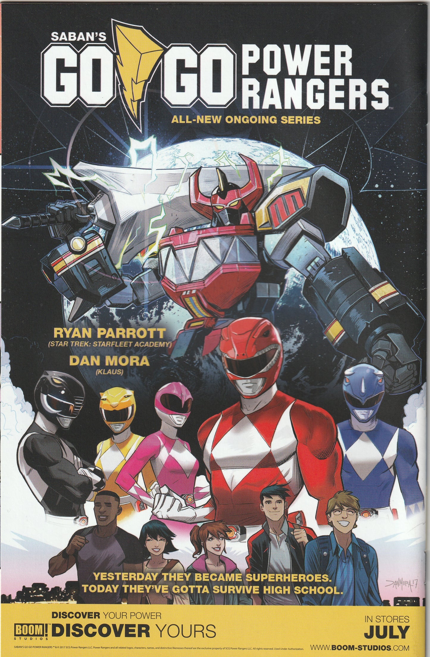 Mighty Morphin Power Rangers 2017 Annual #1 (2017)