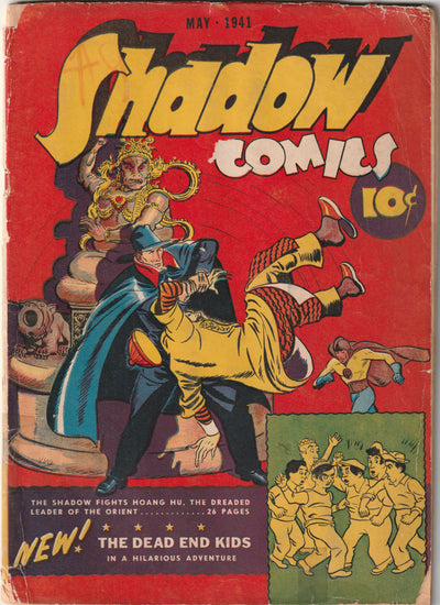 Shadow Comics #10 (1941) - Origin The Iron Ghost