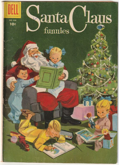 Dell Four Color #666 (1955) - Santa Claus Funnies