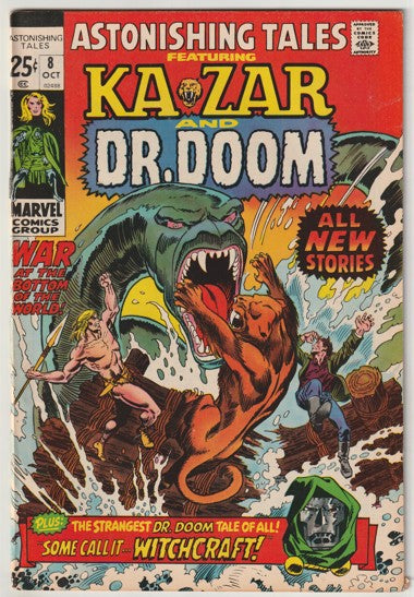 Astonishing Tales #8 (1971) - 1st Appearance of Cynthia Von Doom