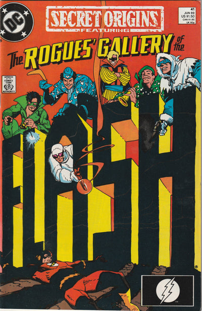 Secret Origins #41 (1989) - The Rogues Gallery of the Flash