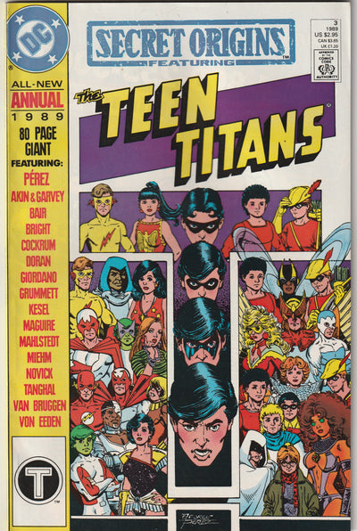 Secret Origins Annual #3 (1989) - The Teen Titans - 1st Appearance of Flamebird (Bette Kane)