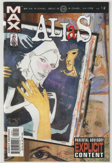 Alias #12 (2002) - 1st Appearance of Jessica Jones as Jewel - MAX Explicit Content