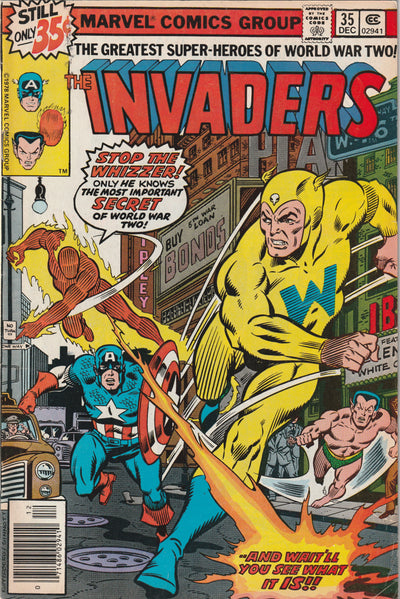 The Invaders #35 (1978) - 1st Appearance of Iron Cross