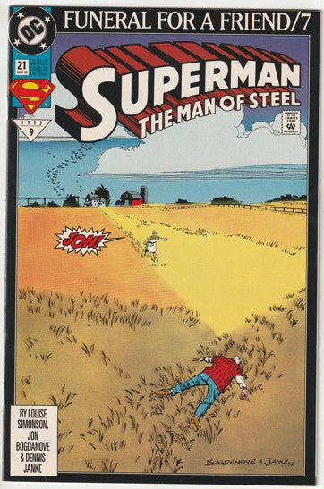 Superman: The Man of Steel #21 (1993) - Funeral For a Friend 7