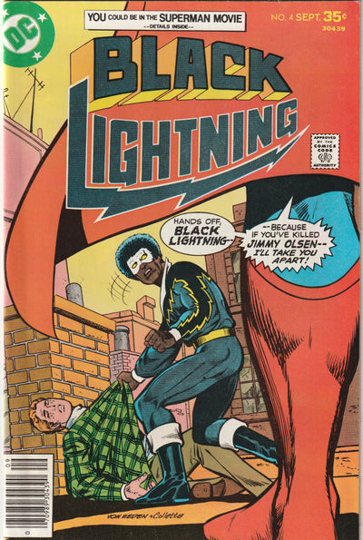 Black Lightning #4 (1977) - 1st appearance of Cyclotronic Man