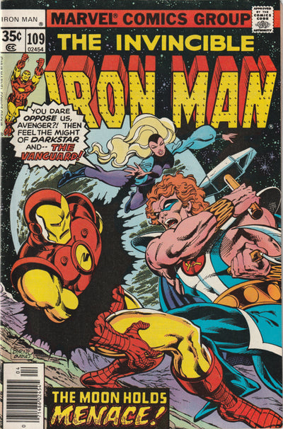 Iron Man #109 (1978) - 1st Appearance of the New Crimson Dynamo (Dimitri Bukharin)