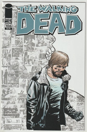 The Walking Dead #106 (2013) - Charlie Adlard 100th Issue Variant cover