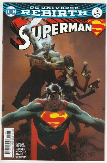 Superman #12 (2017) - Rebirth - Andrew Robinson Variant Cover