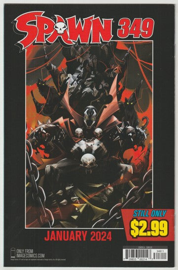 Spawn #348 (2023) - Cover A by Ze Carlos