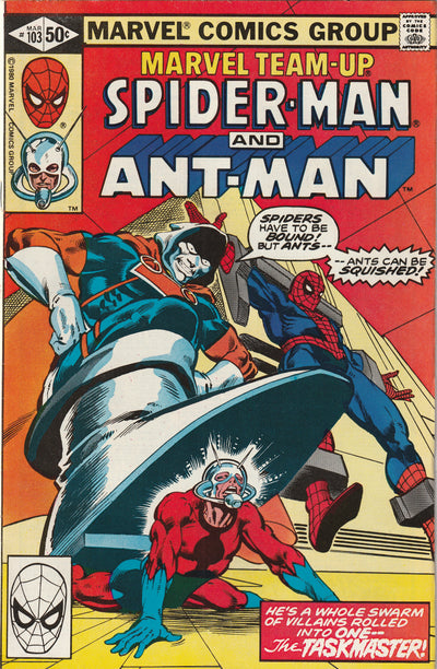 Marvel Team-Up #103 (1981) - Spider-Man & Ant-Man - 2nd Full Appearance of Taskmaster