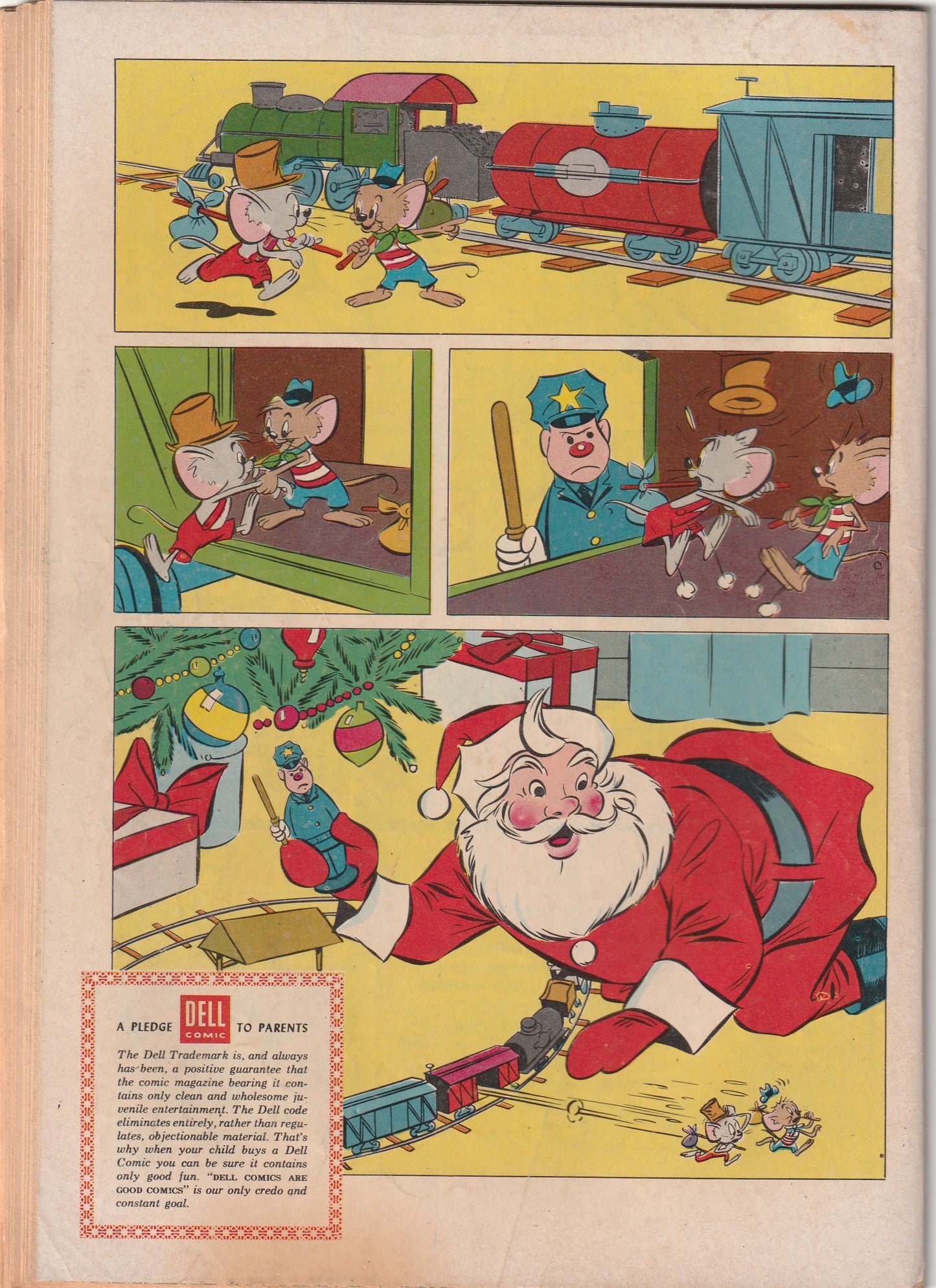 Dell Four Color #666 (1955) - Santa Claus Funnies