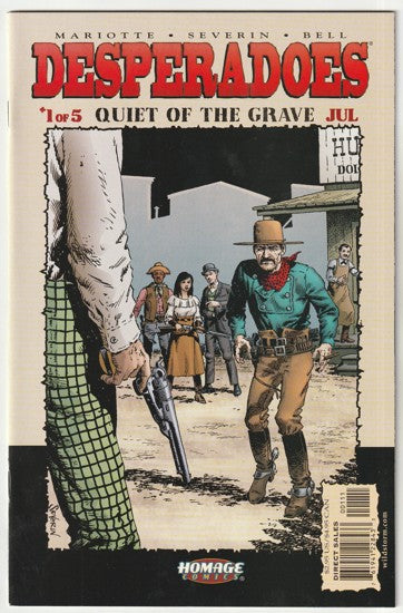 Desperadoes: Quiet of the Grave (2001) - 5 issue mini series - John Severin