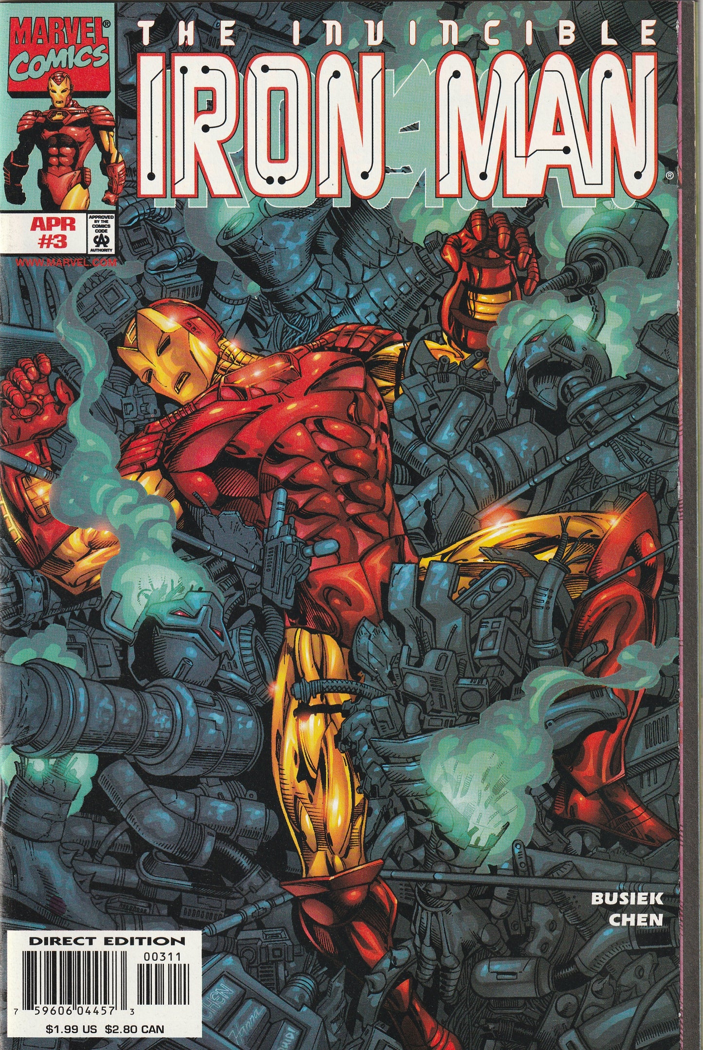 Iron Man #3 (1998) - Kurt Busiek