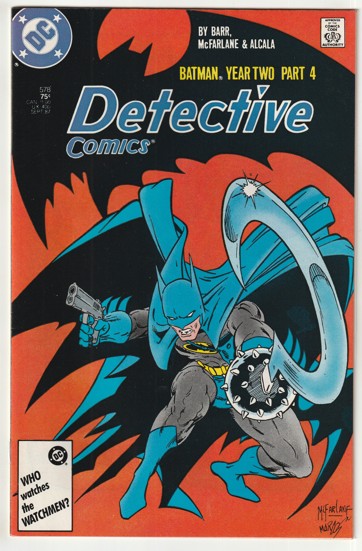 Detective Comics #578 (1987) - Year Two Part 4 - Todd McFarlane cover & art