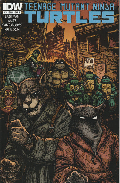 Teenage Mutant Ninja Turtles #39 (2014) - Cover B