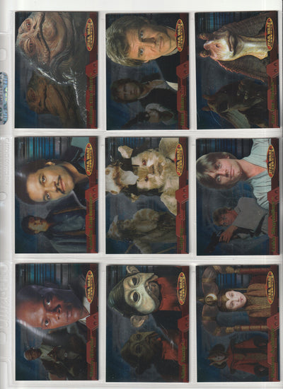 2001 Topps - Star Wars Evolution - Complete base set