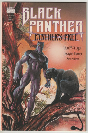 Black Panther:  Panther's Prey (1991) - 4 issue mini series
