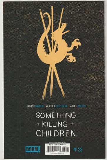 Something is Killing the Children #23 (2022) - Jenny Frison Bloody Die-Cut Mask Cover