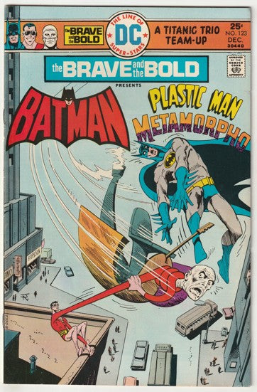 Brave and the Bold #123 (1975) - Batman & Plastic Man & Metamorpho