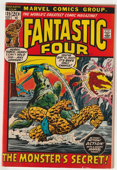 Fantastic Four #125 (1972) - Last Stan Lee story