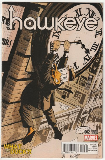 All-New Hawkeye #2 (2015) - Francesco Francavilla What The Duck Variant Cover