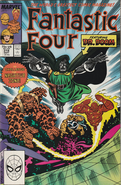 Fantastic Four #318 (1988) - Featuring Dr. Doom