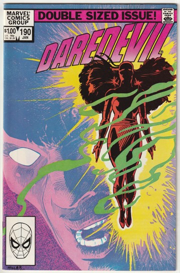 Daredevil #190 (1983) - Return of Elektra, Double sized issue.