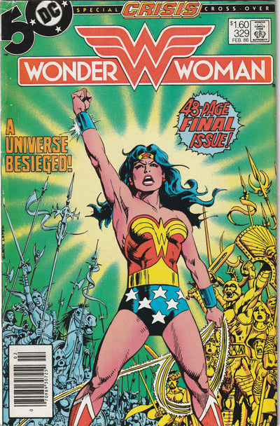 Wonder Woman #329 (1986) - Canadian Price Variant
