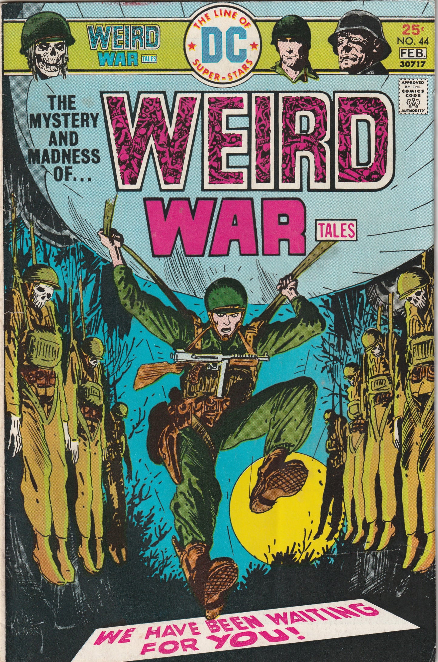 Weird War Tales #44 (1976) - Joe Kubert
