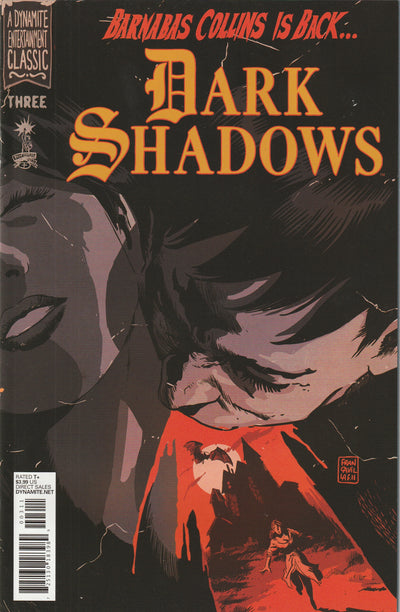 Dark Shadows #3 (2012) - Francesco Francavilla cover