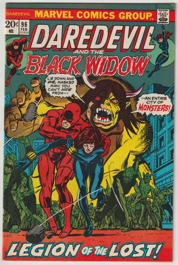 Daredevil #96 (1973) - Man-Bull appearance