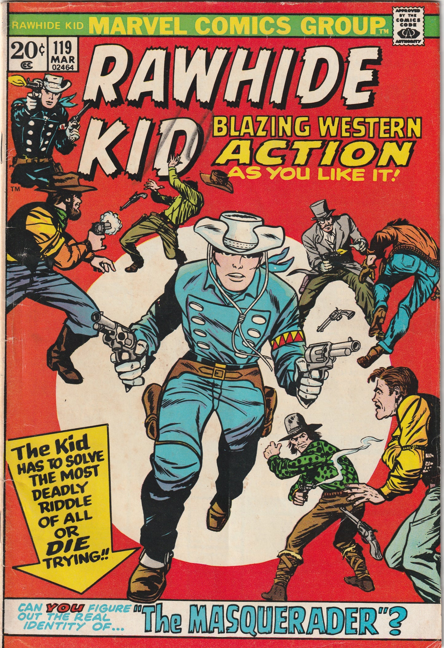 Rawhide Kid #119 (1974)