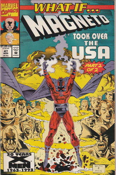 What If? #47 (Vol 2 - 1993) - Magneto took over the USA