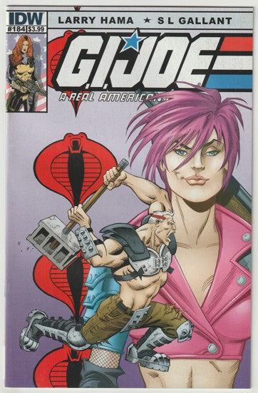 G.I. Joe: A Real American Hero #184 (2012) - Cover A by Ron Frenz and Sal Buscema
