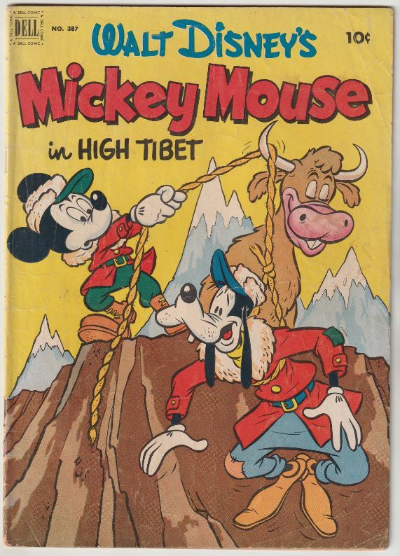 Dell Four Color #387 (1952) - Mickey Mouse in High Tibet