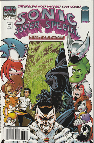Sonic Super Special #7 (1998) - Image Crossover - Parallel Paradigm