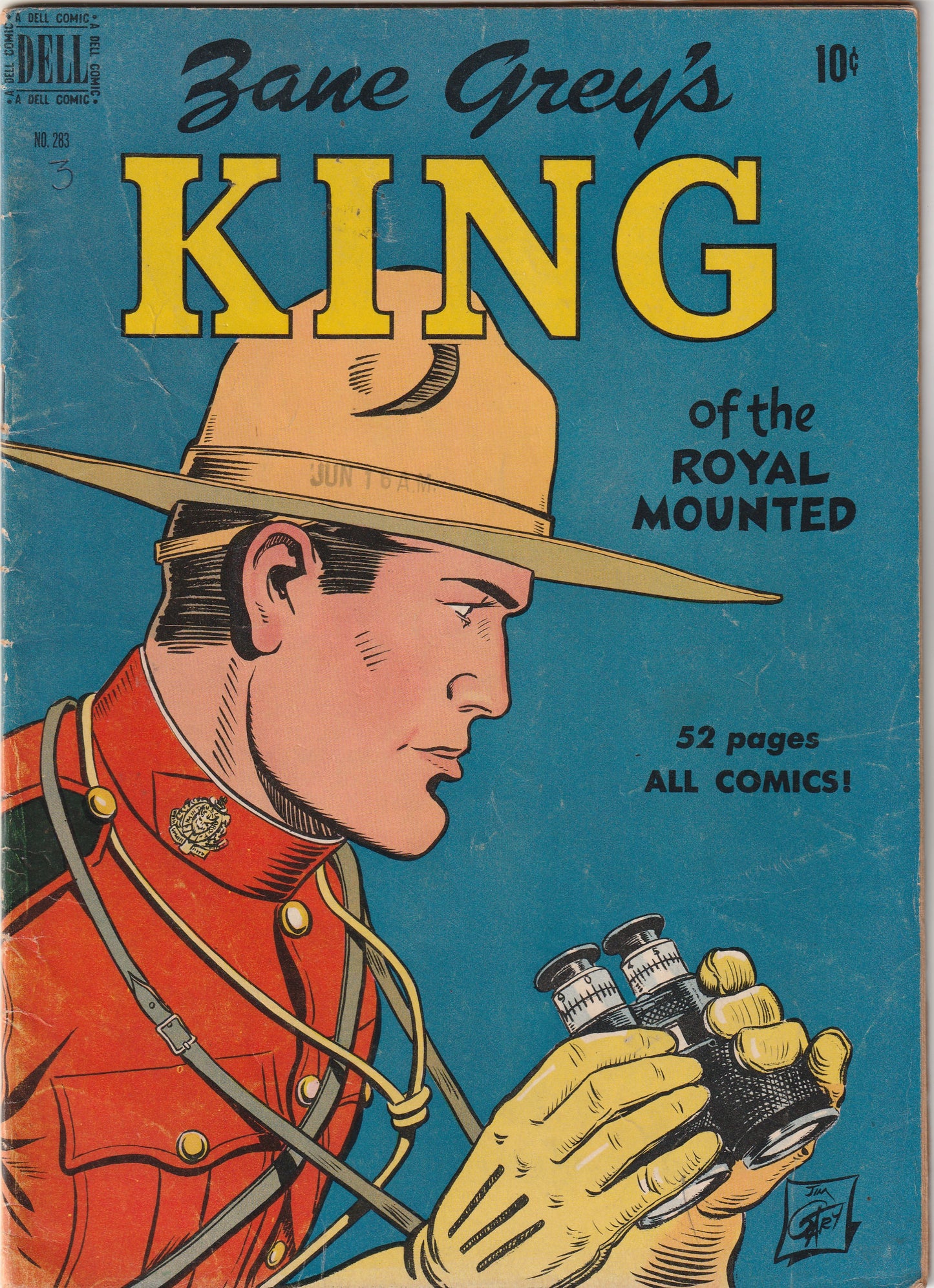 Dell Four Color #283 (1950) - Zane Grey's King of the Royal Mounted