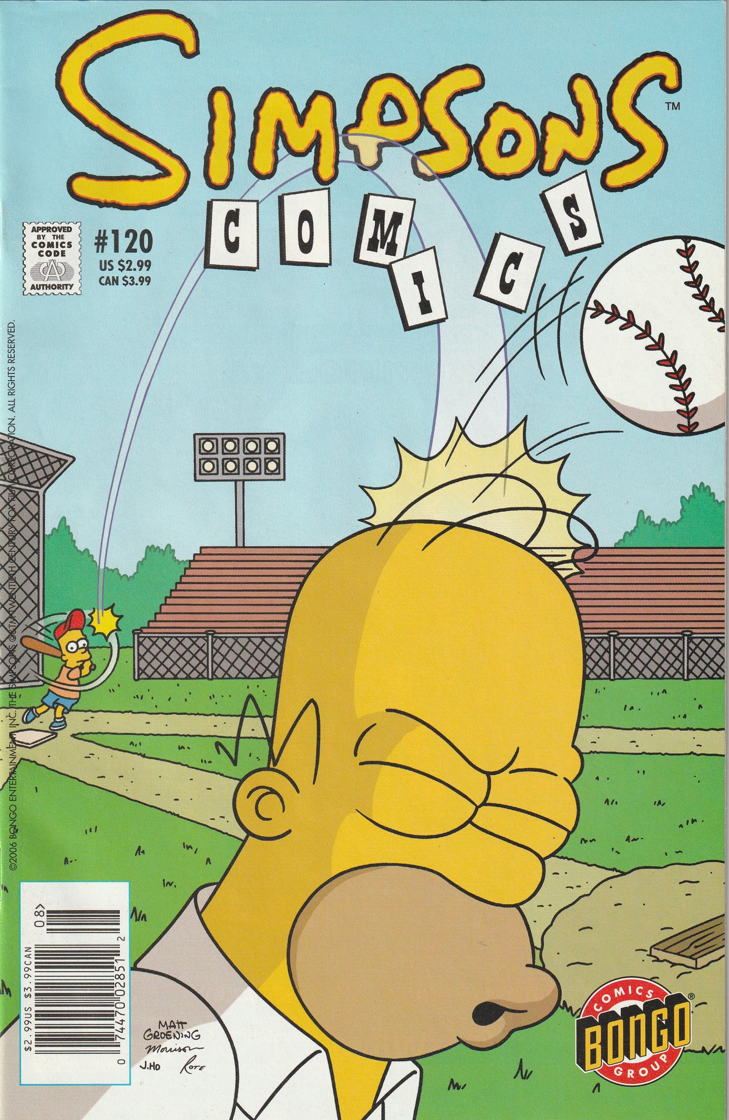 Simpsons Comics #120 (2006)